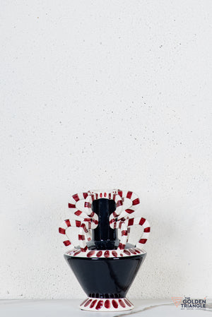 Oto Ceramic Vase - Black