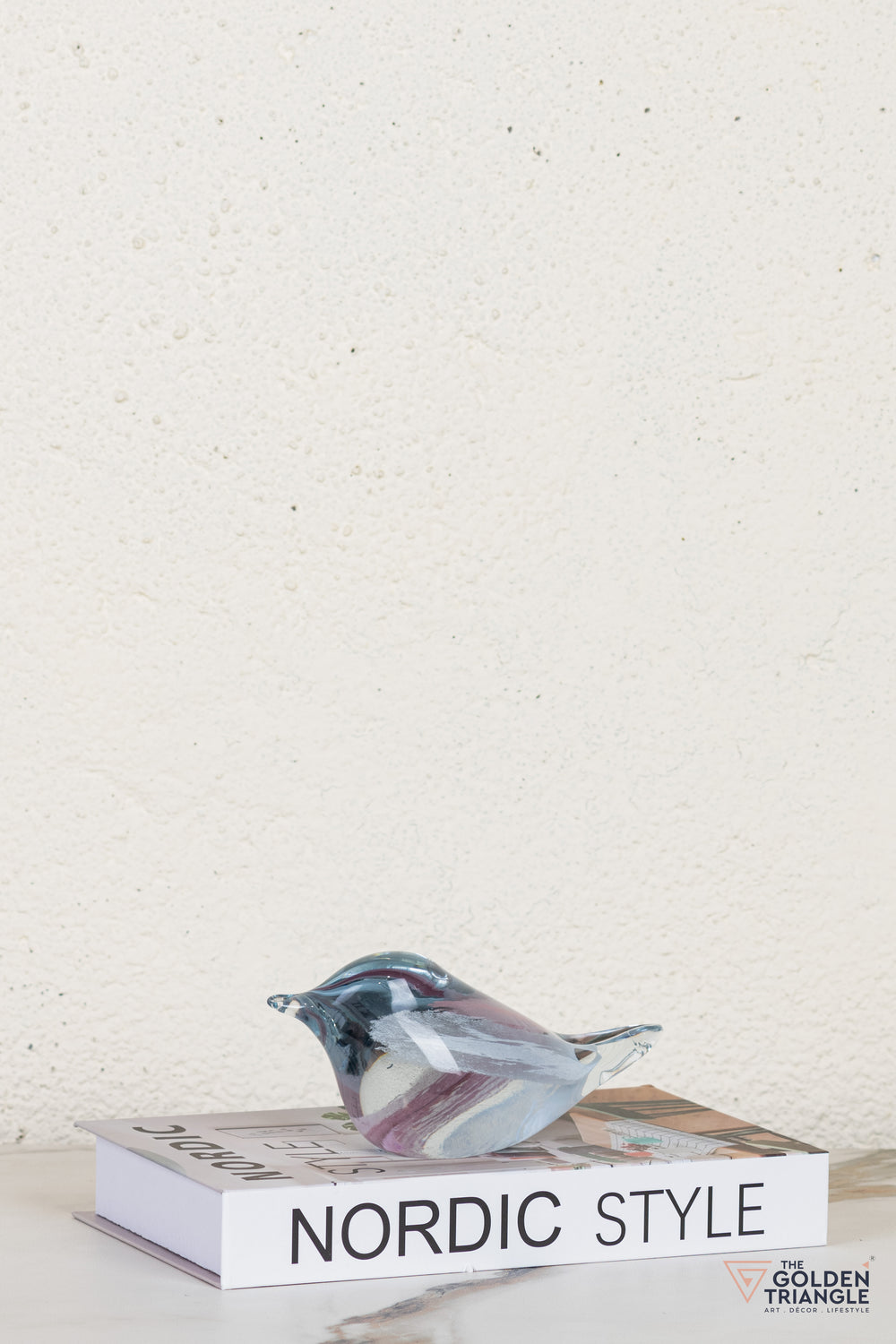 Nuvira Bird Glass Sculpture - C