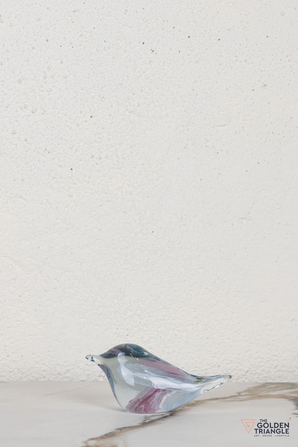 Nuvira Bird Glass Sculpture - C