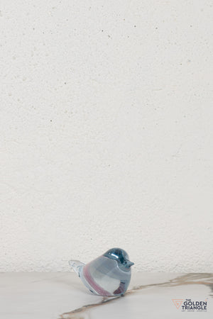 Nuvira Bird Glass Sculpture - C