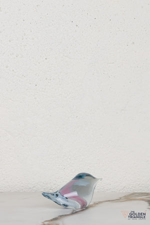 Nuvira Bird Glass Sculpture - C