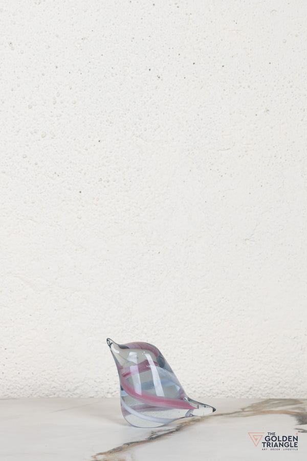 Nuvira Bird Glass Sculpture - B