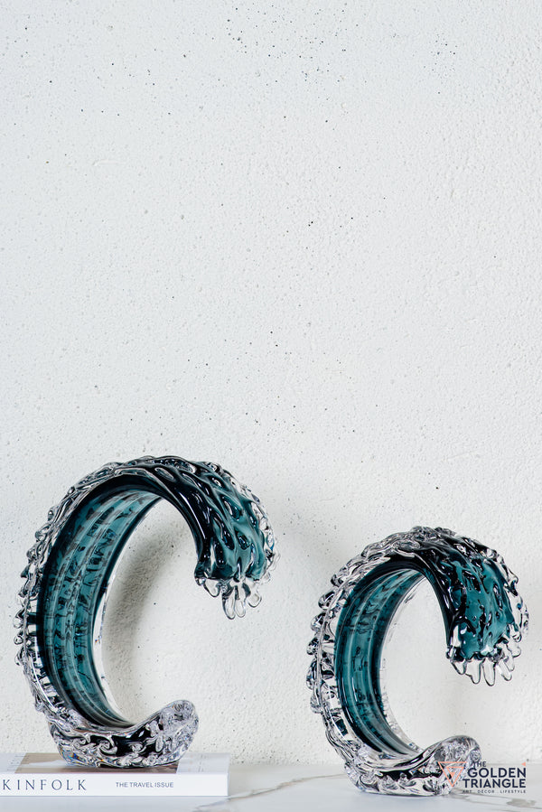 Cyris Crystal Sculpture  - Smoke