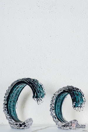 Cyris Crystal Sculpture  - Smoke