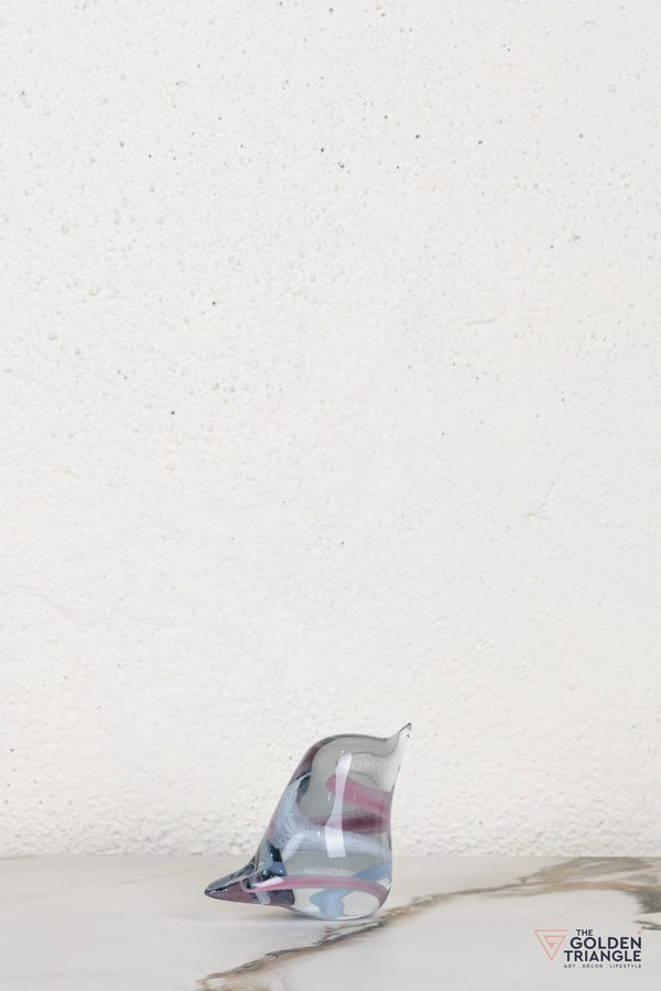 Nuvira Bird Glass Sculpture - B