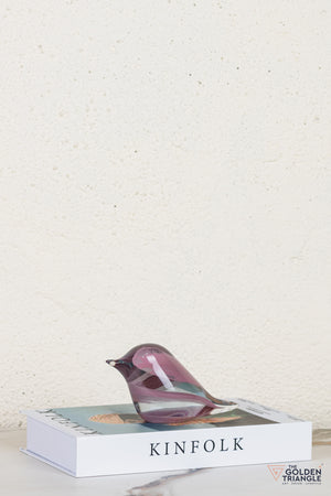 Nuvira Bird Glass Sculpture - D