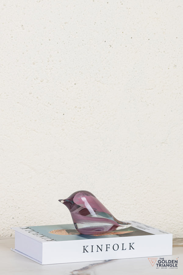 Nuvira Bird Glass Sculpture - D