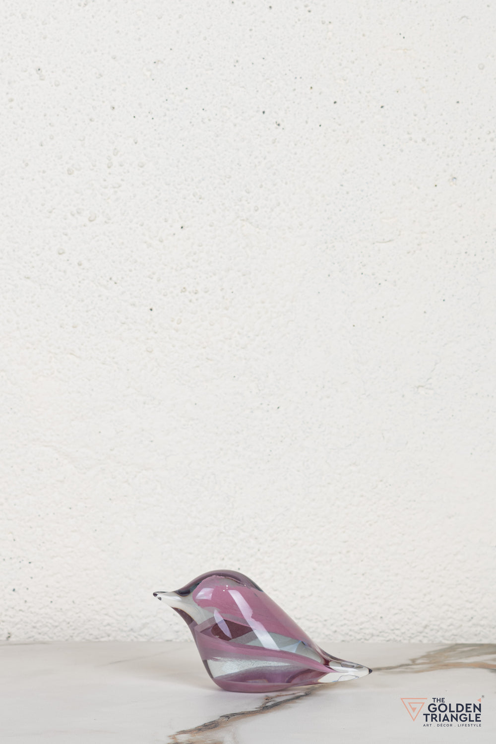 Nuvira Bird Glass Sculpture - D