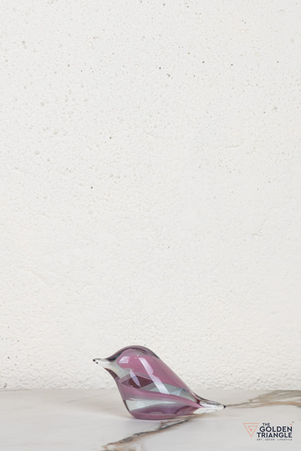 Nuvira Bird Glass Sculpture - D