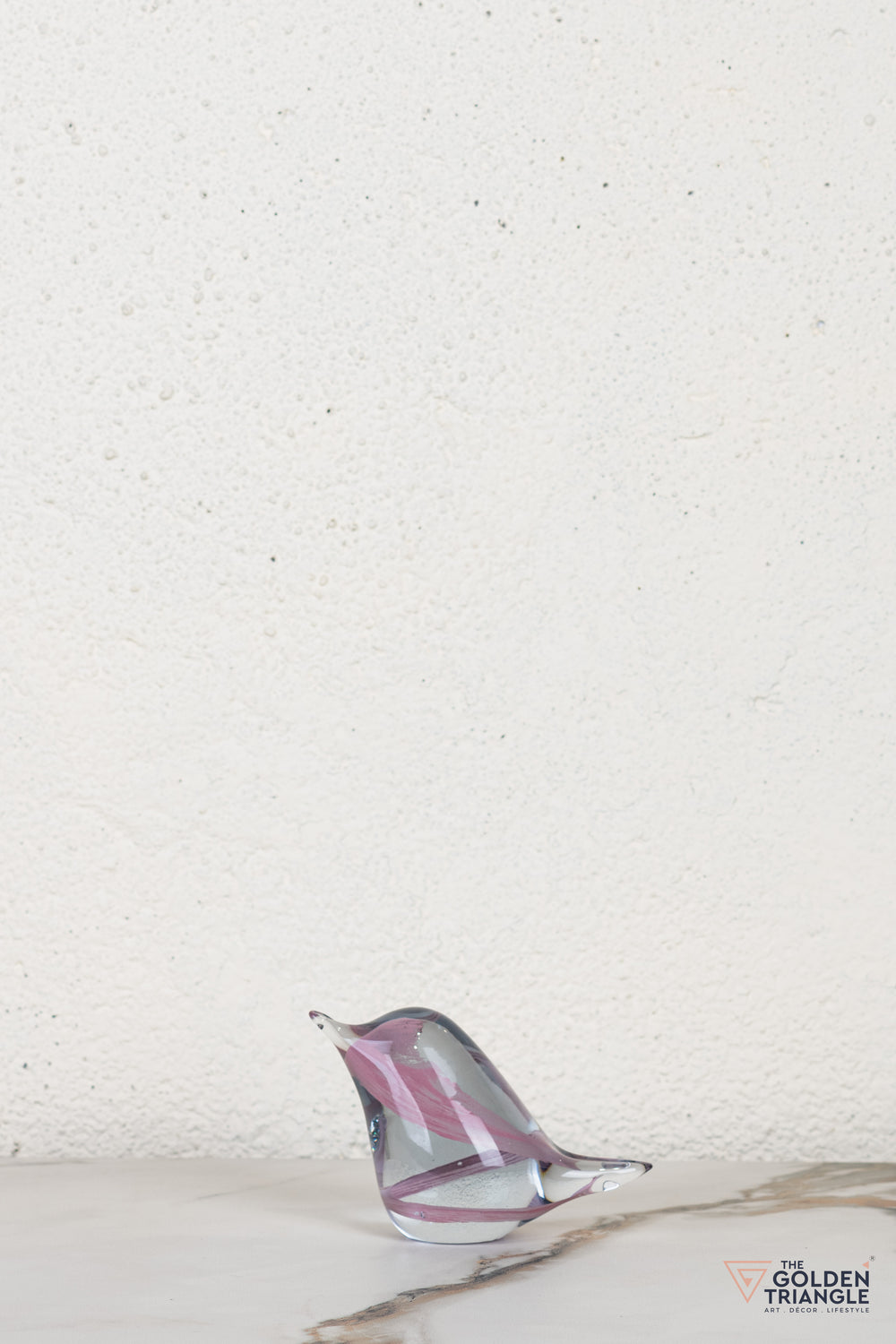Nuvira Bird Glass Sculpture - A