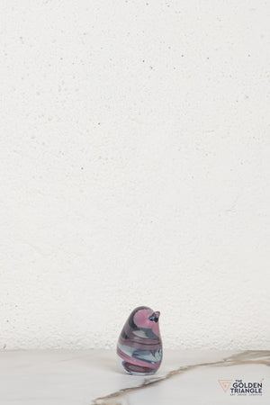 Nuvira Bird Glass Sculpture - A