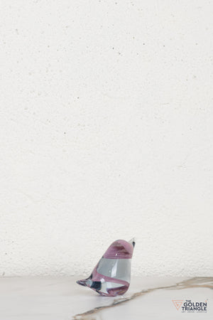 Nuvira Bird Glass Sculpture - A