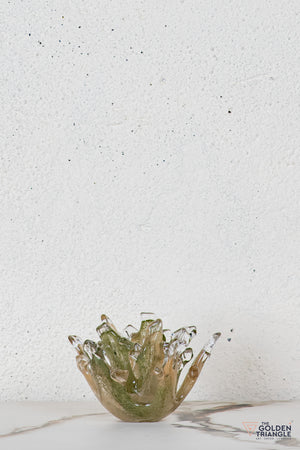 Voss Glass Candle Stand