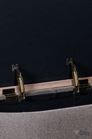 Astral Fabric Storage Bench - Greige