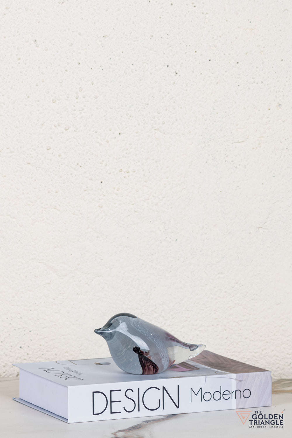 Miraslis Bird Glass Sculpture - A