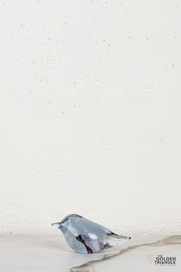 Miraslis Bird Glass Sculpture - A