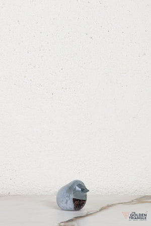 Miraslis Bird Glass Sculpture - A
