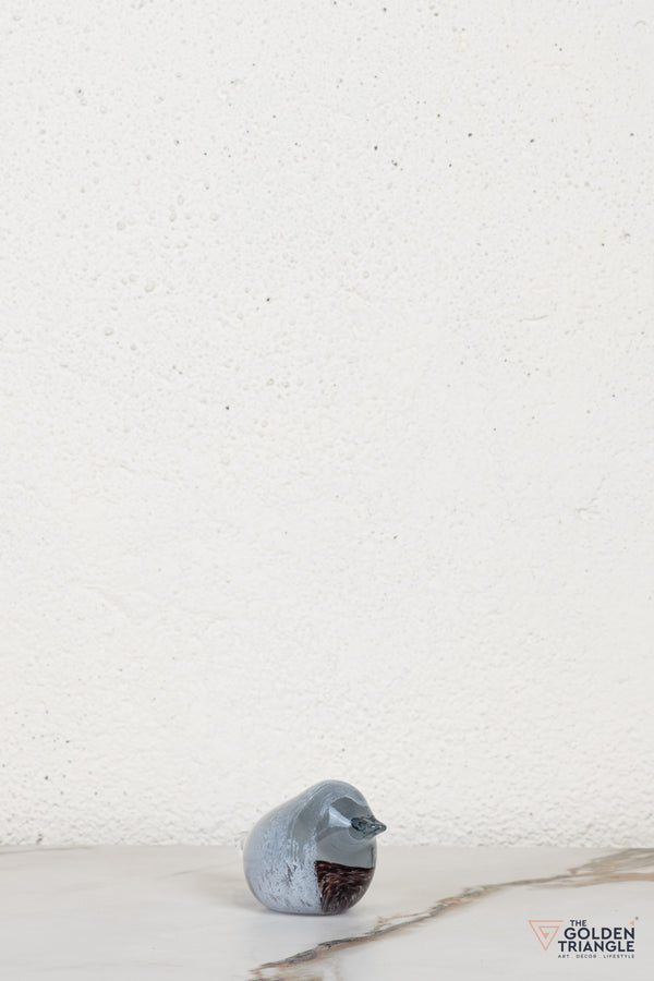 Miraslis Bird Glass Sculpture - A