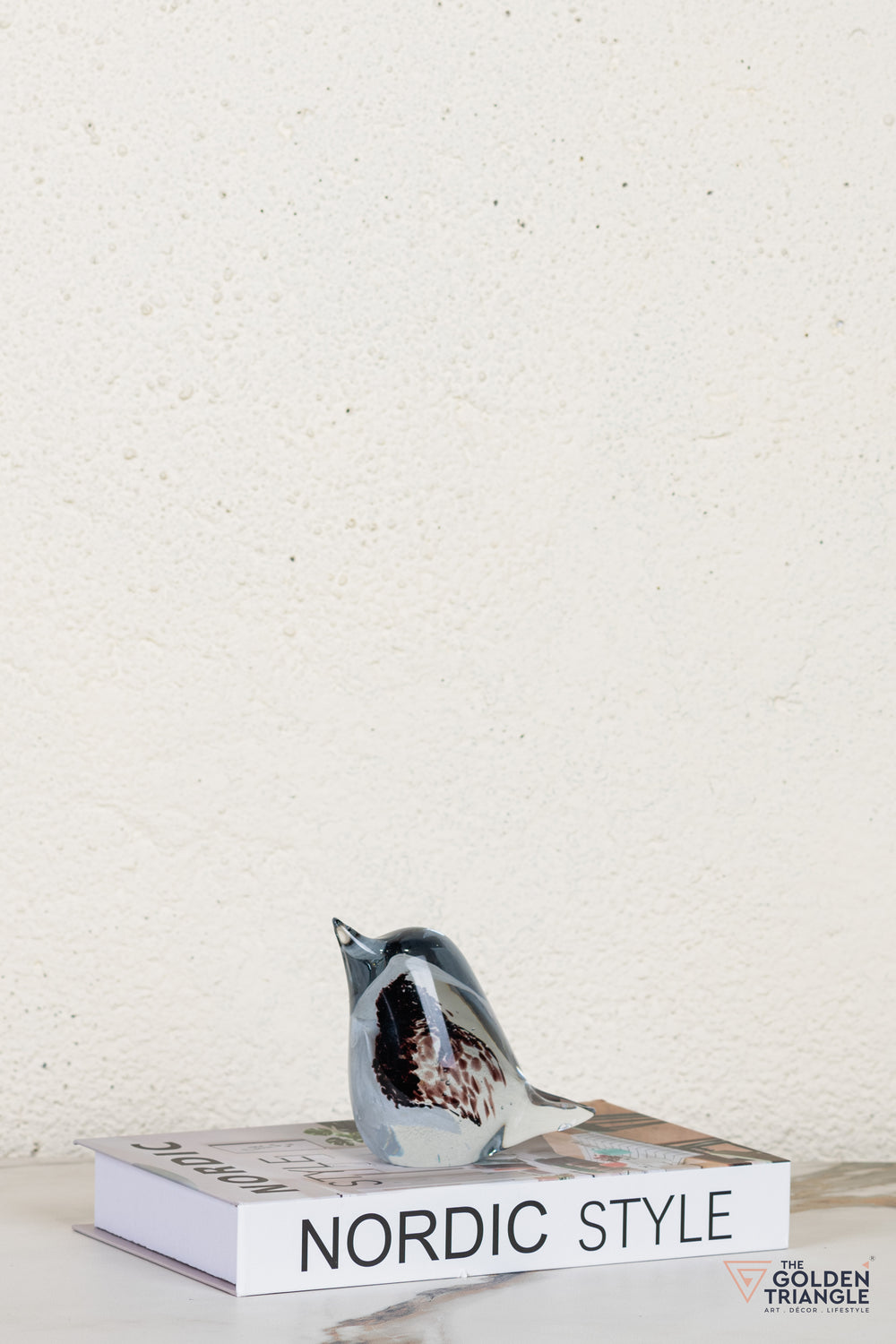 Miraslis Bird Glass Sculpture - B