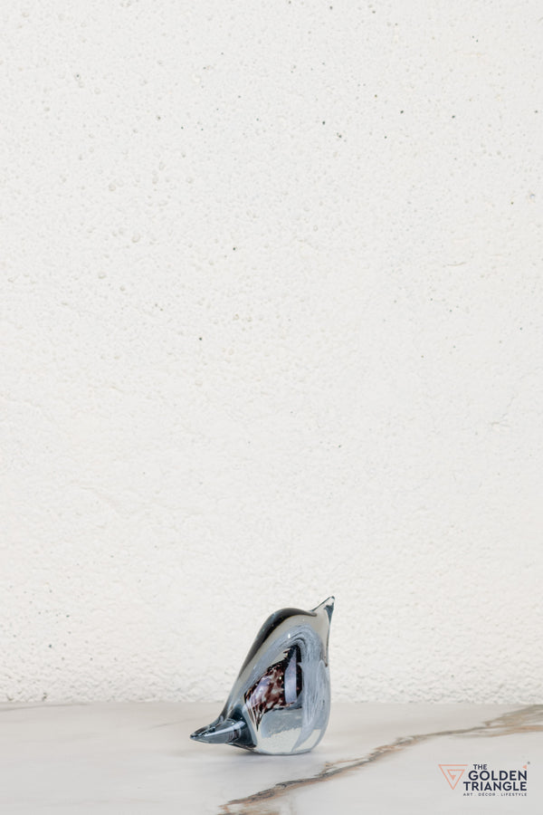 Miraslis Bird Glass Sculpture - B