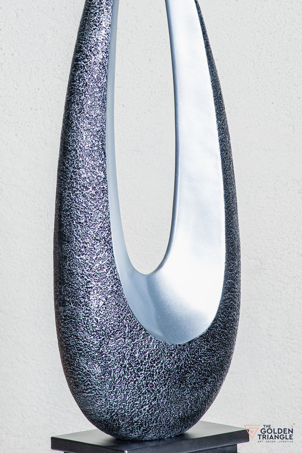 Noa Abstract Sculpture - Silver