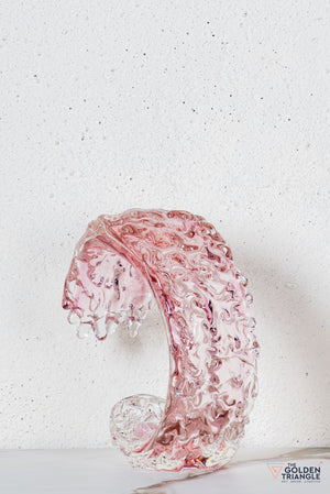 Cyris Crystal Sculpture  - Pink