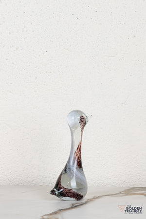 Pristal Bird Glass Table Top Decor