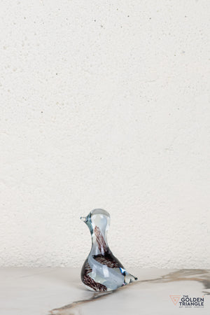 Pristal Bird Glass Table Top Decor