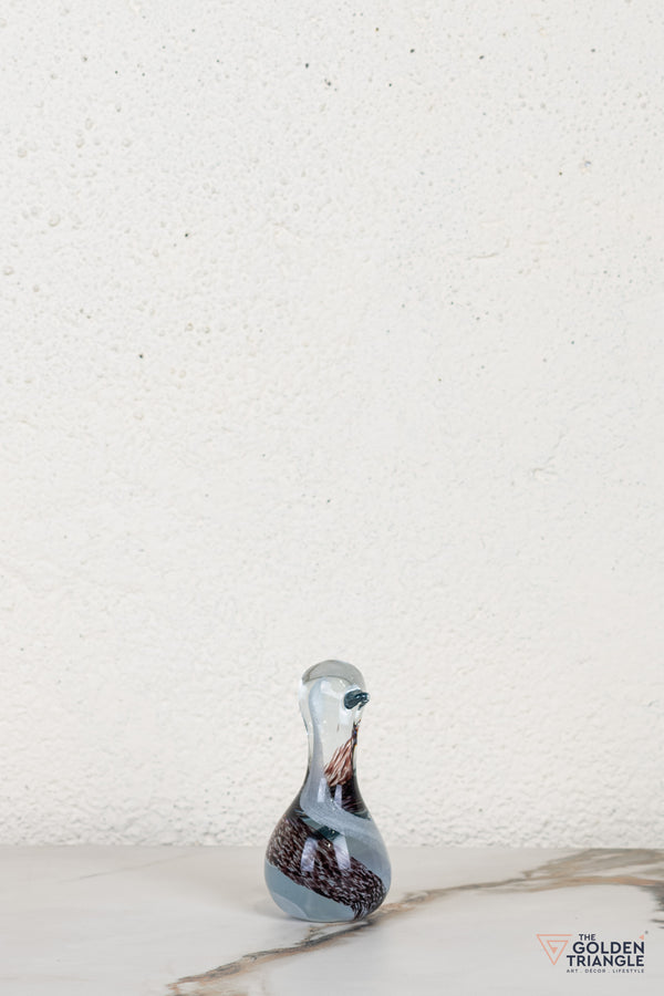 Pristal Bird Glass Table Top Decor