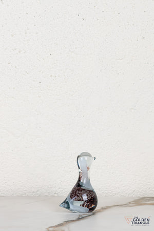 Pristal Bird Glass Table Top Decor