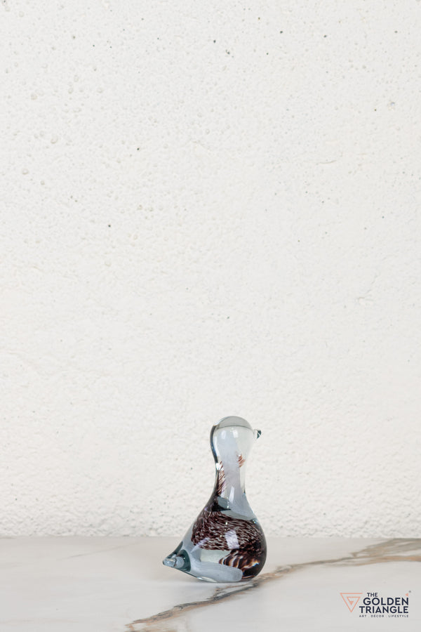Pristal Bird Glass Table Top Decor