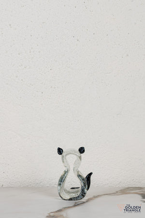 Clyne Cat Glass Table Top Decor