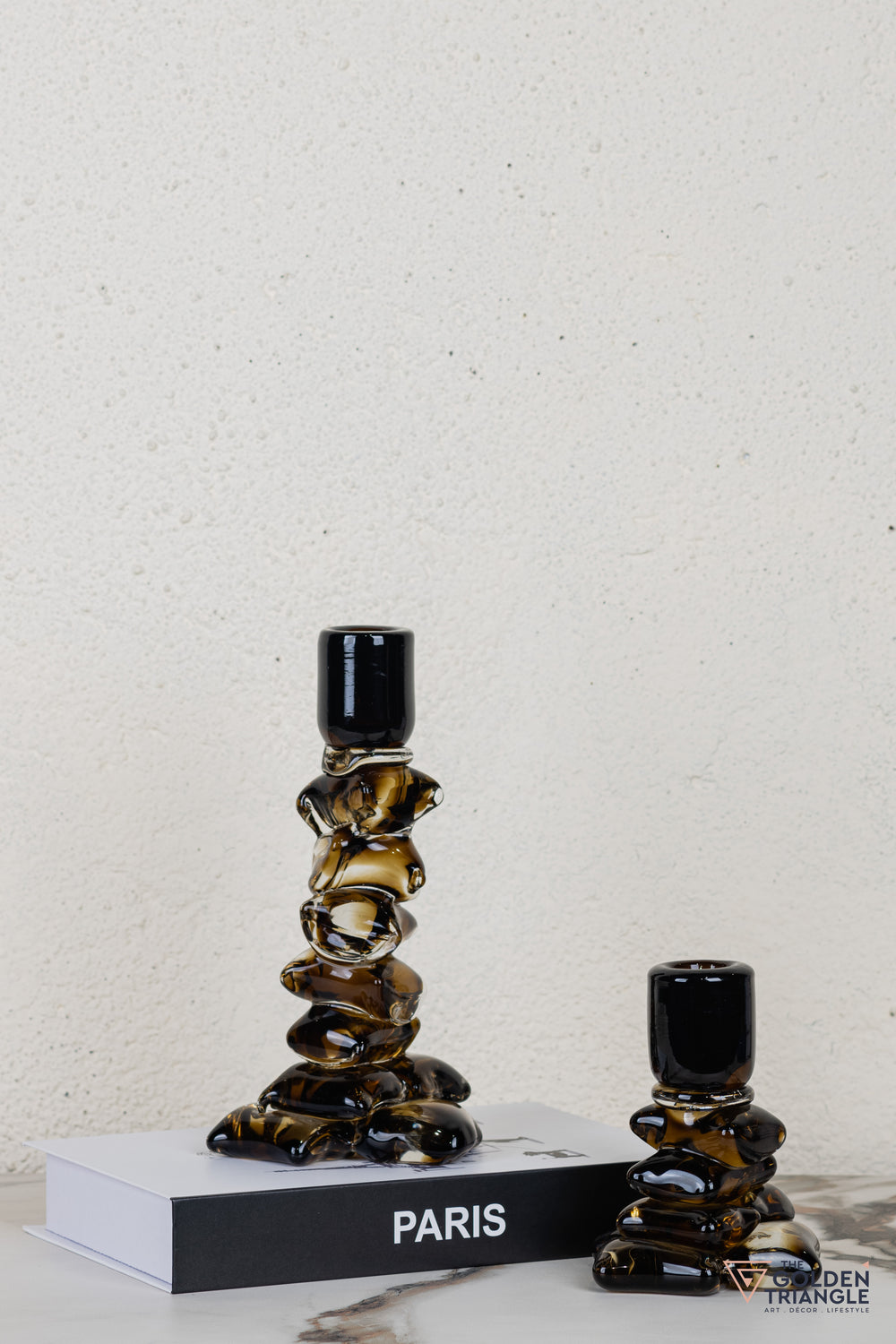 Fynn Glass Candle Stand