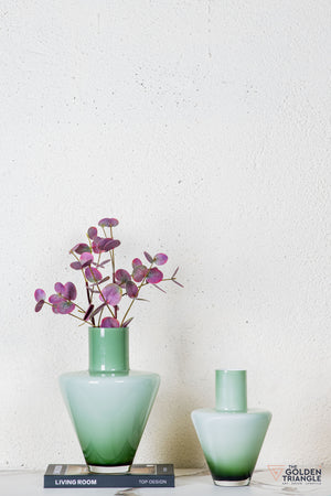 Cosmo Glass Vase  - Green