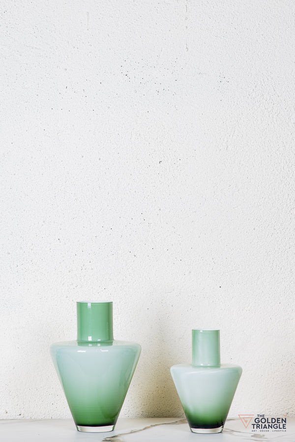 Cosmo Glass Vase  - Green