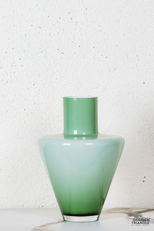 Cosmo Glass Vase  - Green
