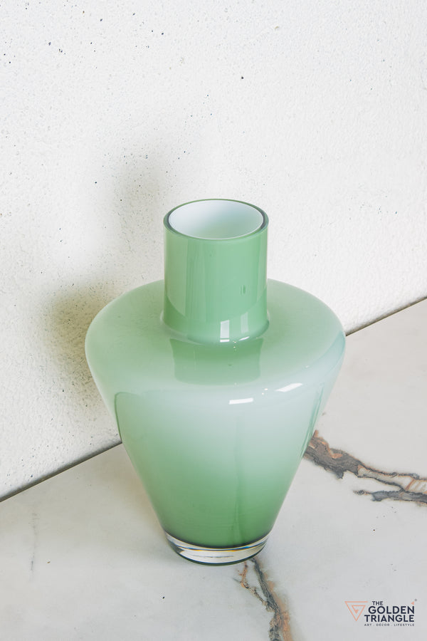 Cosmo Glass Vase  - Green - Small