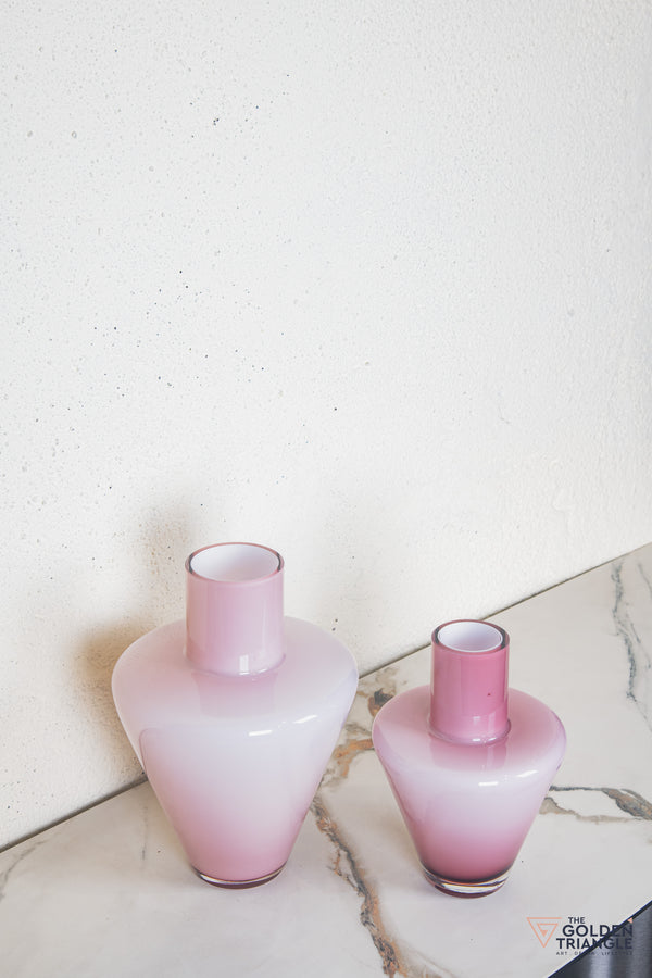 Cosmo Glass Vase  - Pink