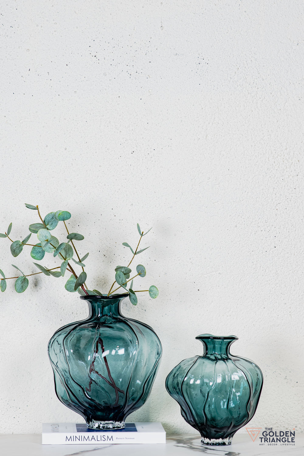 Teo Glass Vase - Ice