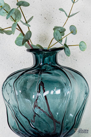 Teo Glass Vase - Ice