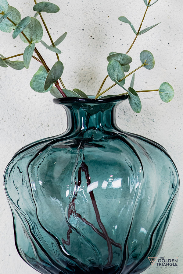 Teo Glass Vase - Ice