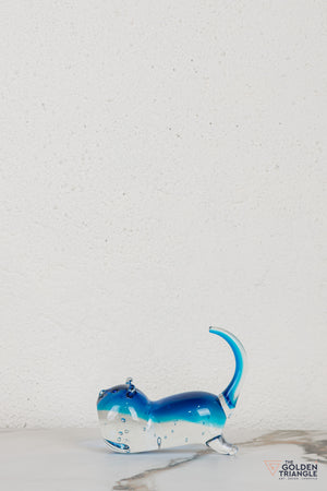 Zazu Dog Glass Sculpture