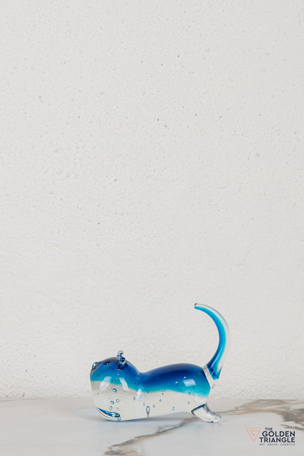 Zazu Dog Glass Sculpture