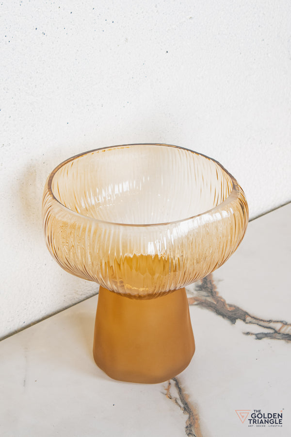 Nerine Glass Vase Bowl