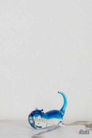 Zazu Dog Glass Sculpture