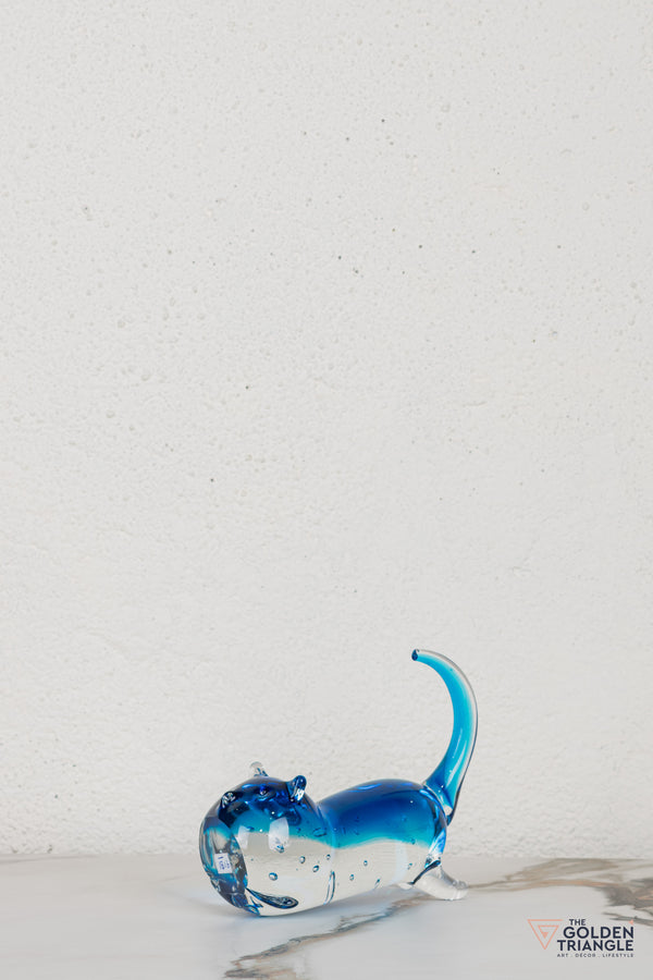 Zazu Dog Glass Sculpture