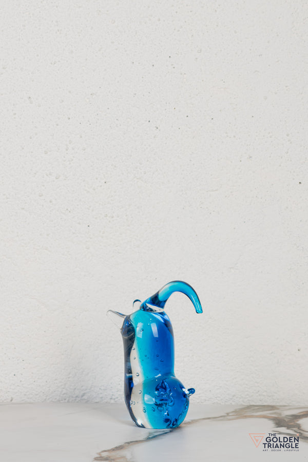 Zazu Dog Glass Sculpture