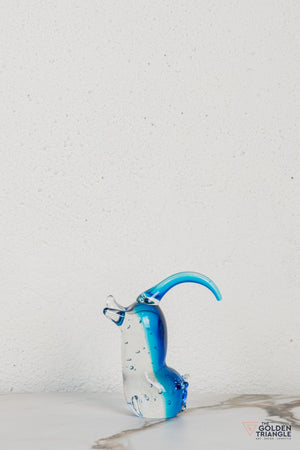 Zazu Dog Glass Sculpture