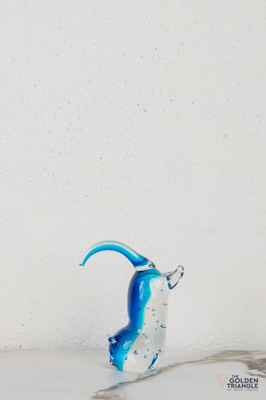 Zazu Dog Glass Sculpture