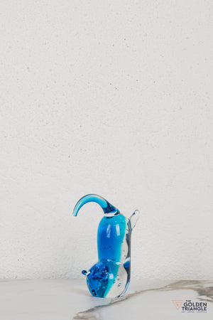 Zazu Dog Glass Sculpture